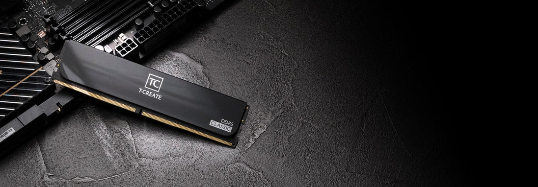TEAM T-CREATE CLASSIC | DDR5 desktop RAM kit | 32GB 6000MHz CL48 | Black
