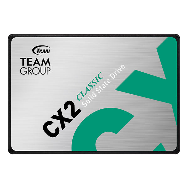 TEAM CX2 | 2.5-inch SATA SSD | 256GB | 520MB/s read
