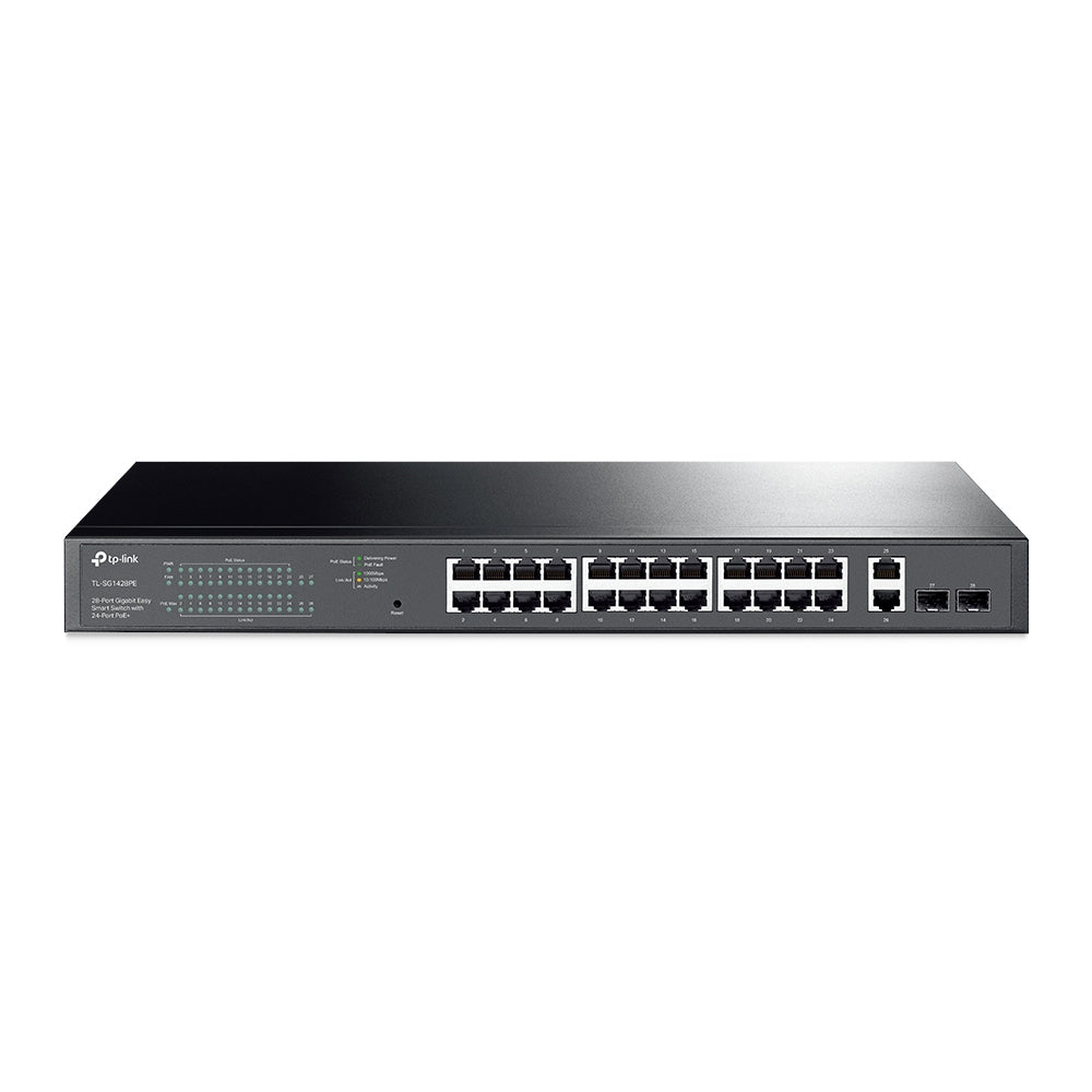 TP-Link TL-SG1428PE | Easy Smart PoE switch | 24-port PoE+ | 250 W
