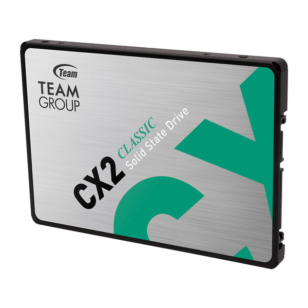 TEAM CX2 | 2.5-inch SATA SSD | 256GB | 520MB/s read