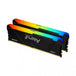 Kingston FURY Beast RGB | DDR4 RAM kit | 16GB 3200MT/s CL16 | 2 x 8GB Black