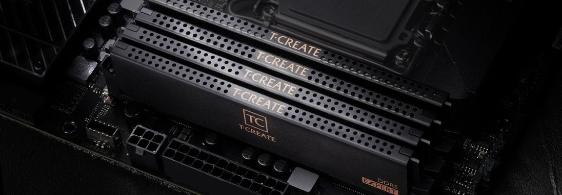 TEAM T-CREATE EXPERT | DDR5 desktop memory kit | 48GB 6400MHz CL32 | Black
