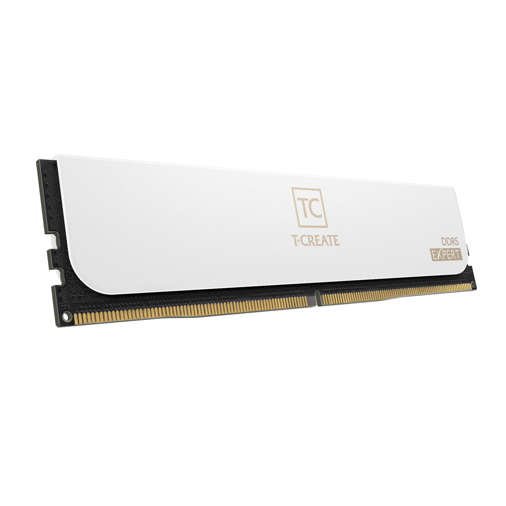 TEAMGROUP T-CREATE EXPERT | DDR5 desktop memory | 32GB 7200MHz CL34 | White