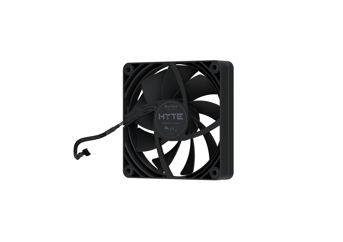 HYTE FA12 | 120mm PWM case fans | 4 pack | Pitch Black