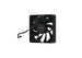 HYTE FA12 | 120mm PWM case fans | 4 pack | Pitch Black