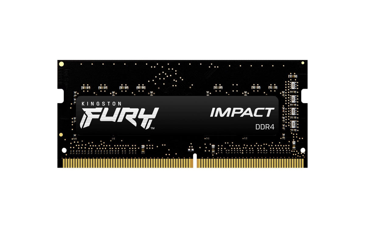 Kingston FURY Impact KF432S20IBK2/16 | 16GB DDR4 SODIMM kit | 3200MT/s CL20