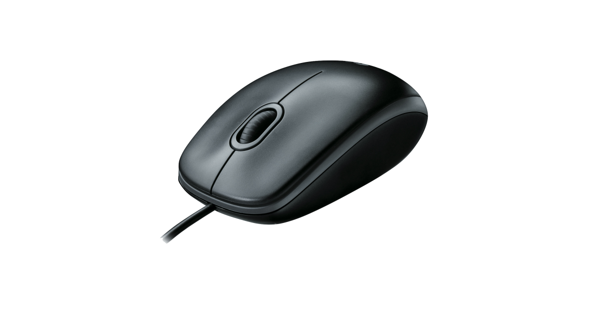 Logitech B100 | Wired USB mouse | 1000 DPI optical | Black