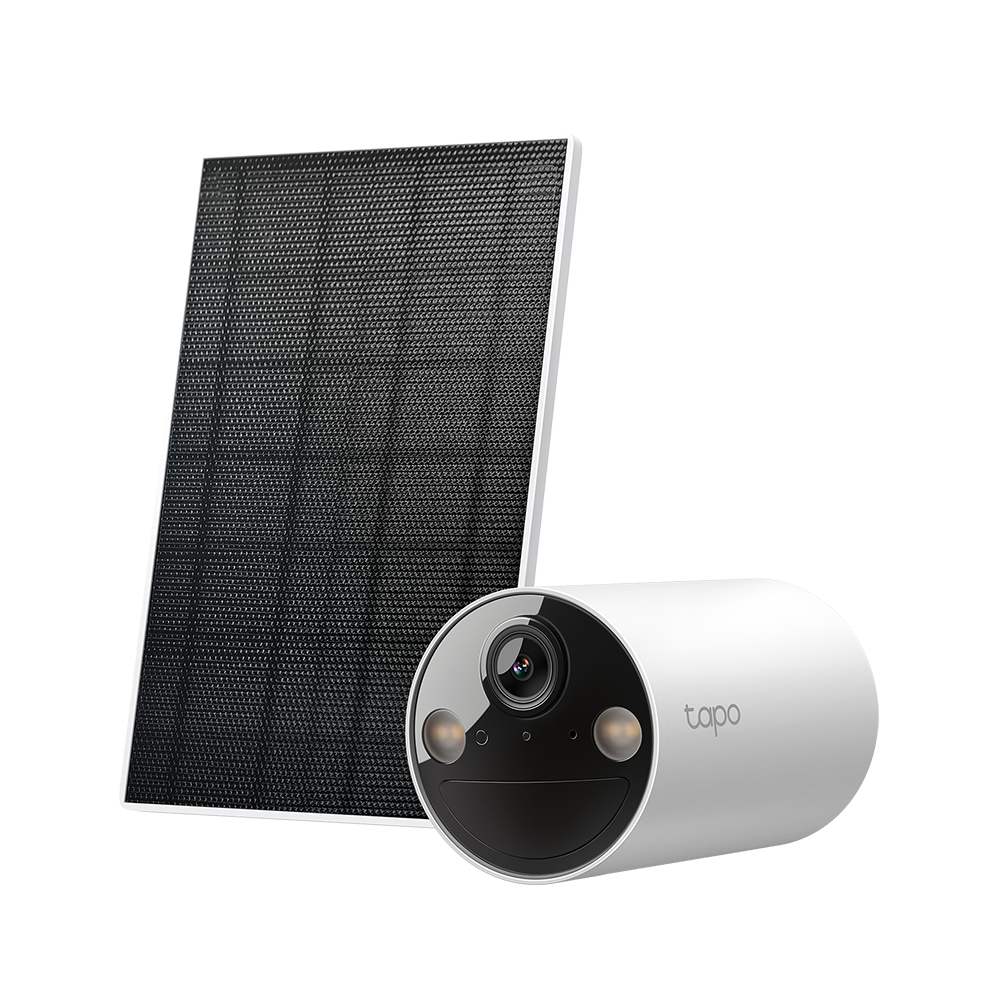 TP-Link Tapo C410 KIT | Solar security camera kit | 2K 3MP Wi-Fi | White