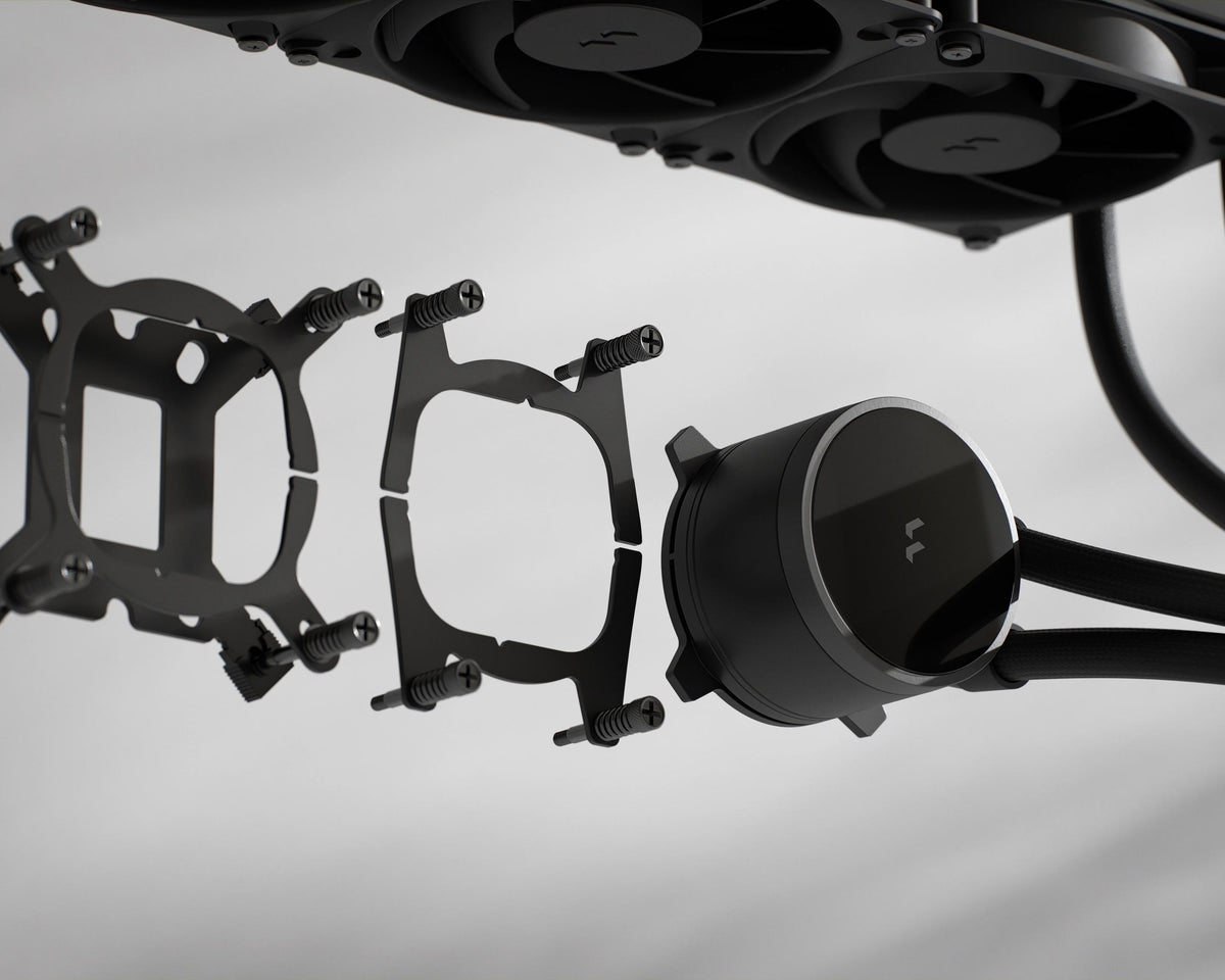 Fractal Design Radius 240 RGB | AIO CPU cooler | 240 mm | Black