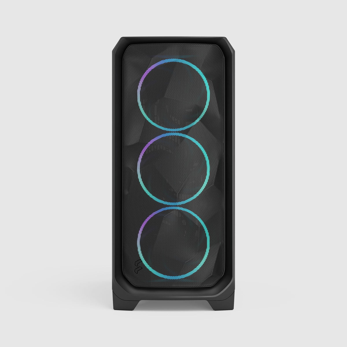 Fractal Design Meshify 3 | PC case | RGB with 3 fans | Black TG Light Tint