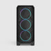 Fractal Design Meshify 3 | PC case | RGB with 3 fans | Black TG Light Tint
