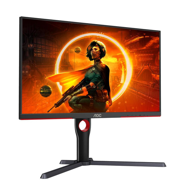 AOC Q27G3XMN/BK | 27-inch gaming monitor | QHD 180Hz Mini LED | Black and red