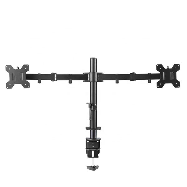 piXL DOUBLE ARM | Dual monitor arm | Up to 27 inch | Black