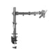 piXL SINGLE ARM | Desk monitor arm | Up to 27 in 10 kg | Black