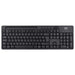 Evo Labs WM-757UK | Wireless keyboard and mouse set | UK QWERTY | Black
