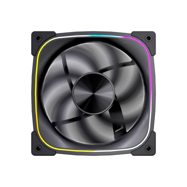 VIDA Stealth | 120mm ARGB case fan | PWM 600–1500 RPM | Black