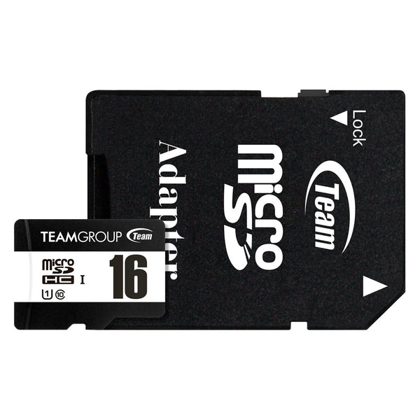 TEAM Micro SDHC UHS-I U1 C10 | microSDHC memory card | 16GB Class 10
