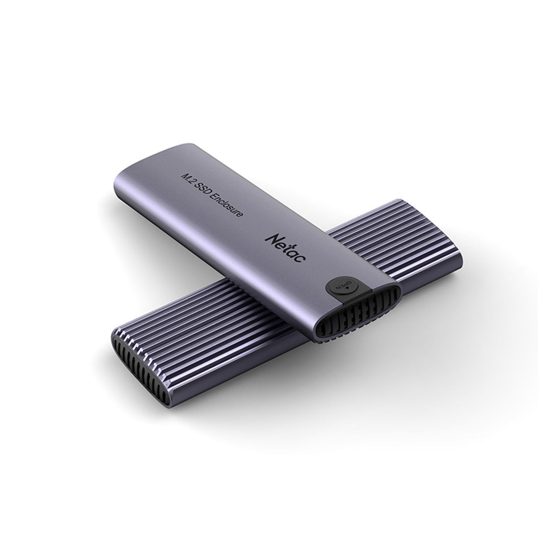 Netac WH51 | M.2 SSD enclosure | USB 3.1 10Gbps | NVMe and SATA