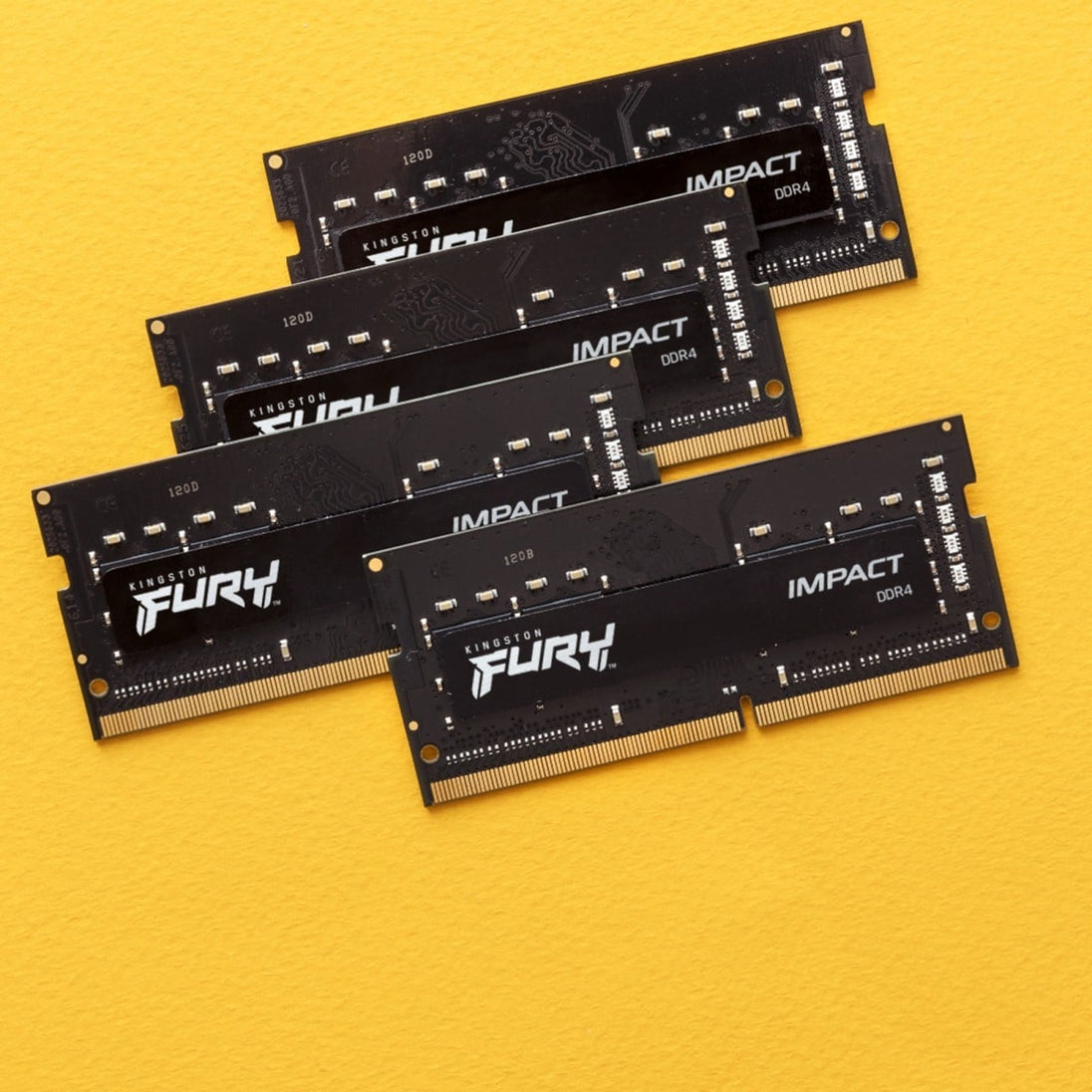 Kingston FURY Impact KF432S20IBK2/16 | 16GB DDR4 SODIMM kit | 3200MT/s CL20