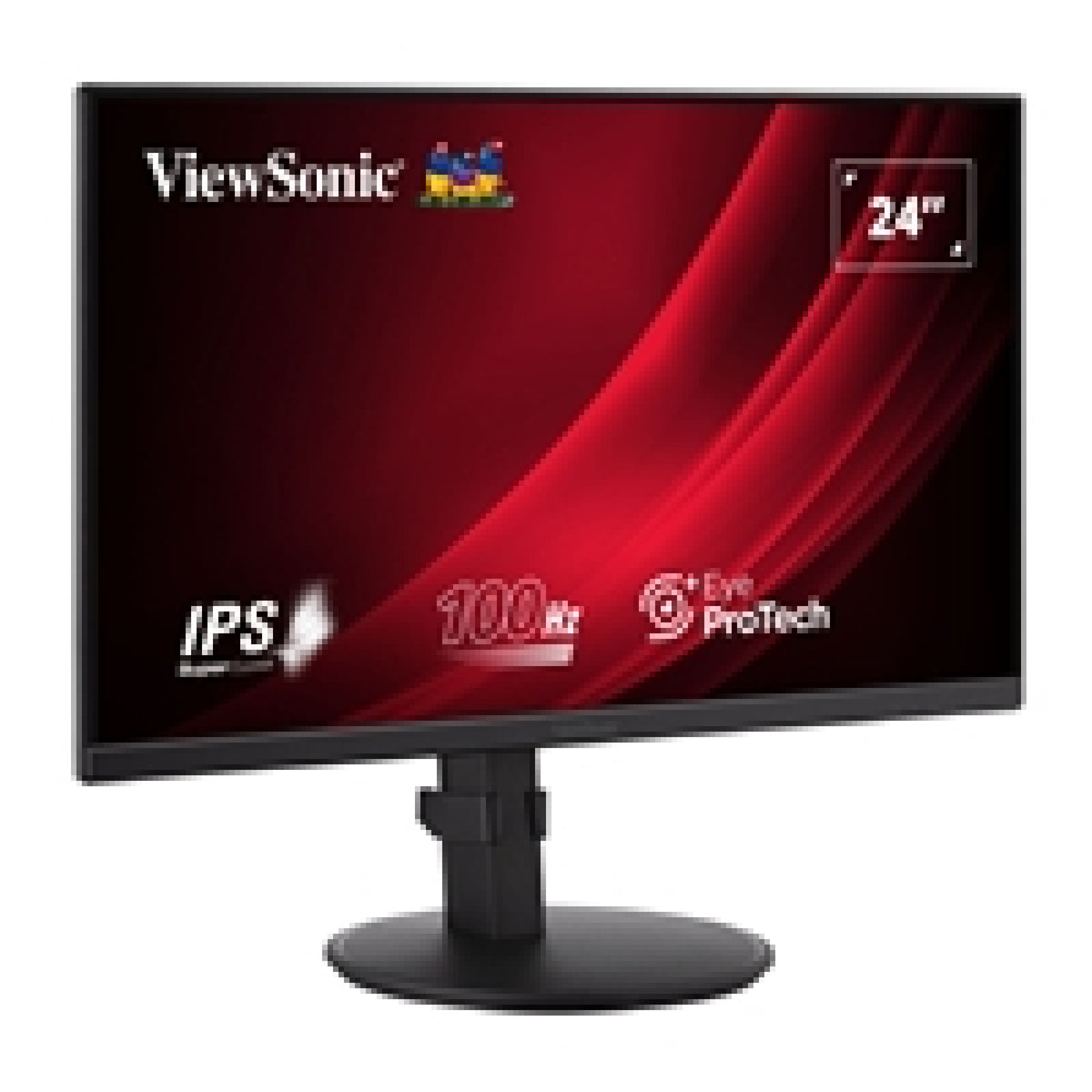 ViewSonic VA2408-HDJ | 24-inch IPS monitor | Full HD 100Hz | Black