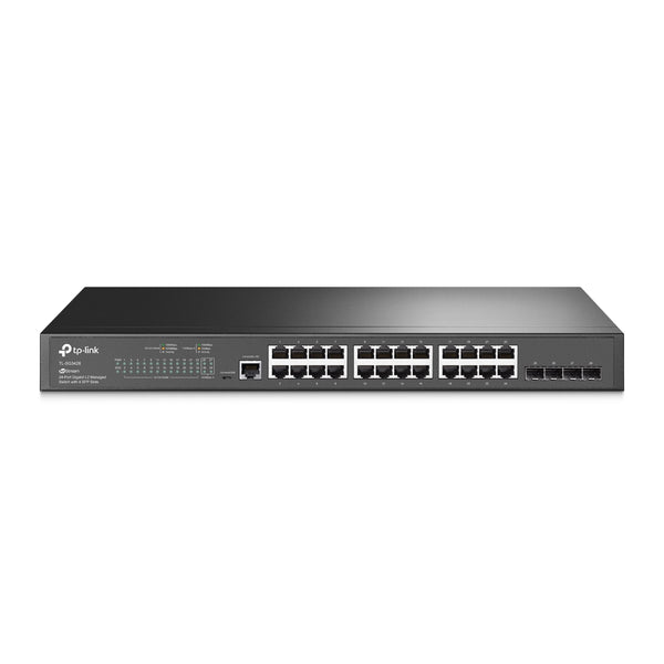 TP-Link JetStream TL-SG3428 | Managed network switch | 24 Gigabit ports