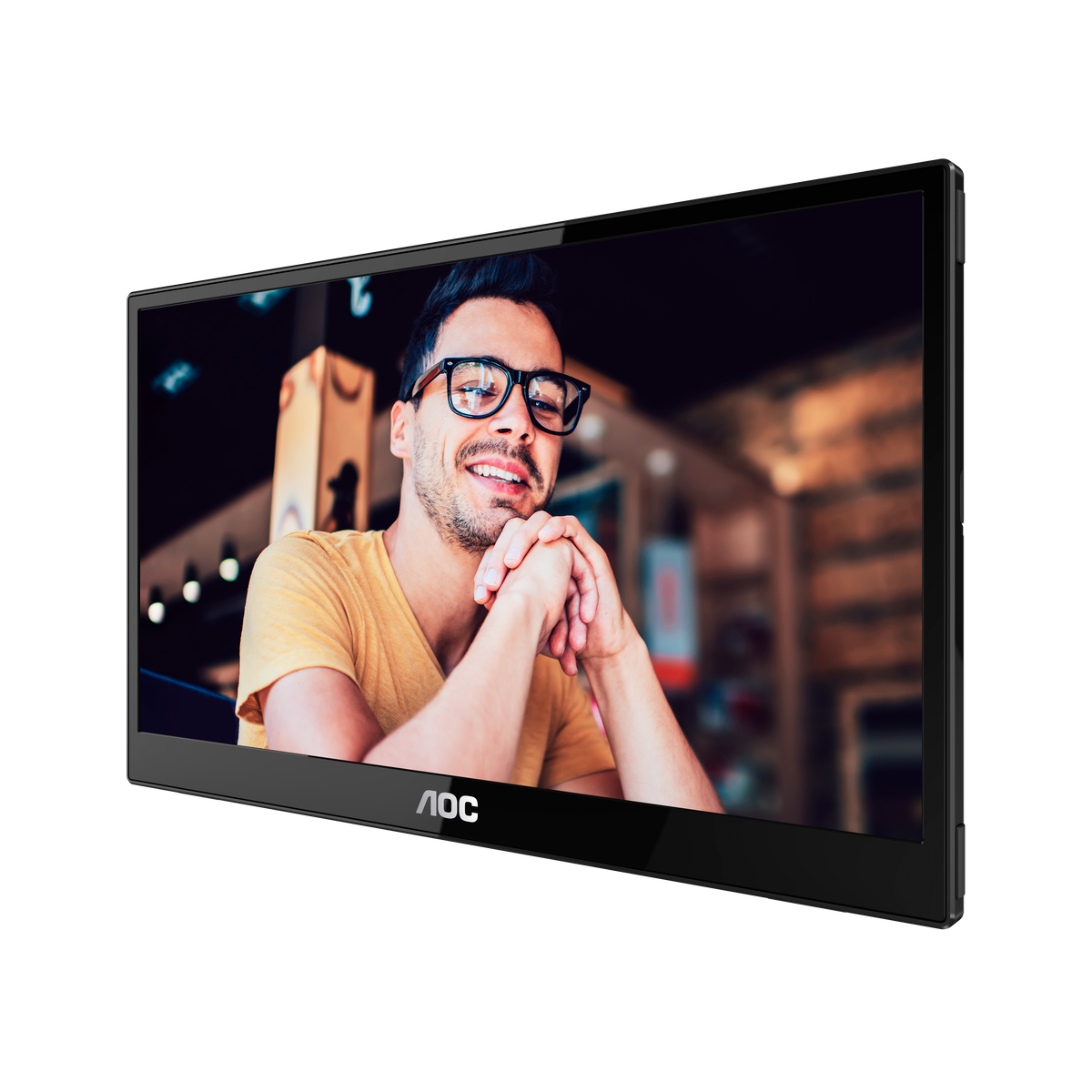 AOC 16T3EA | Portable monitor | 15.6-inch Full HD IPS | USB-C