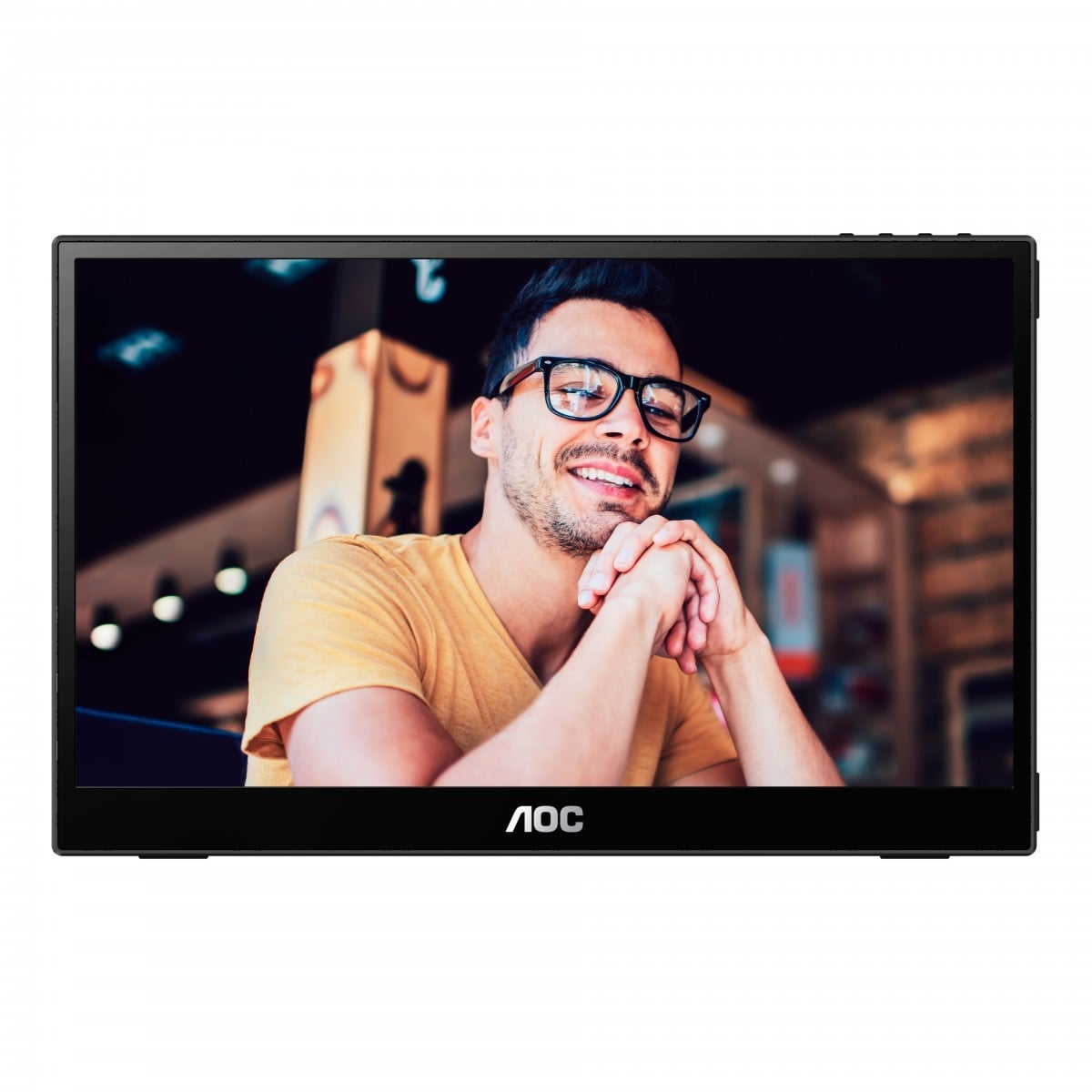 AOC 16T3EA | Portable monitor | 15.6-inch Full HD IPS | USB-C