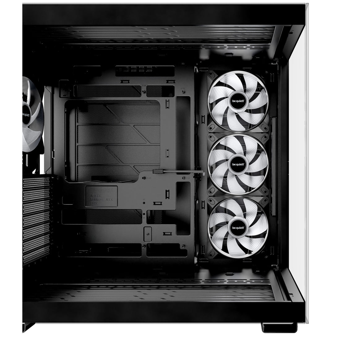 be quiet! Light Base 600 LX | Mid tower PC case | 4 x 120 mm ARGB fans | Black