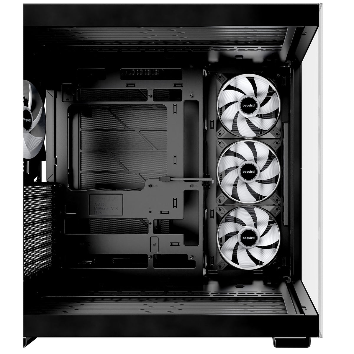 be quiet! Light Base 600 LX | Mid tower PC case | 4 x 120 mm ARGB fans | Black