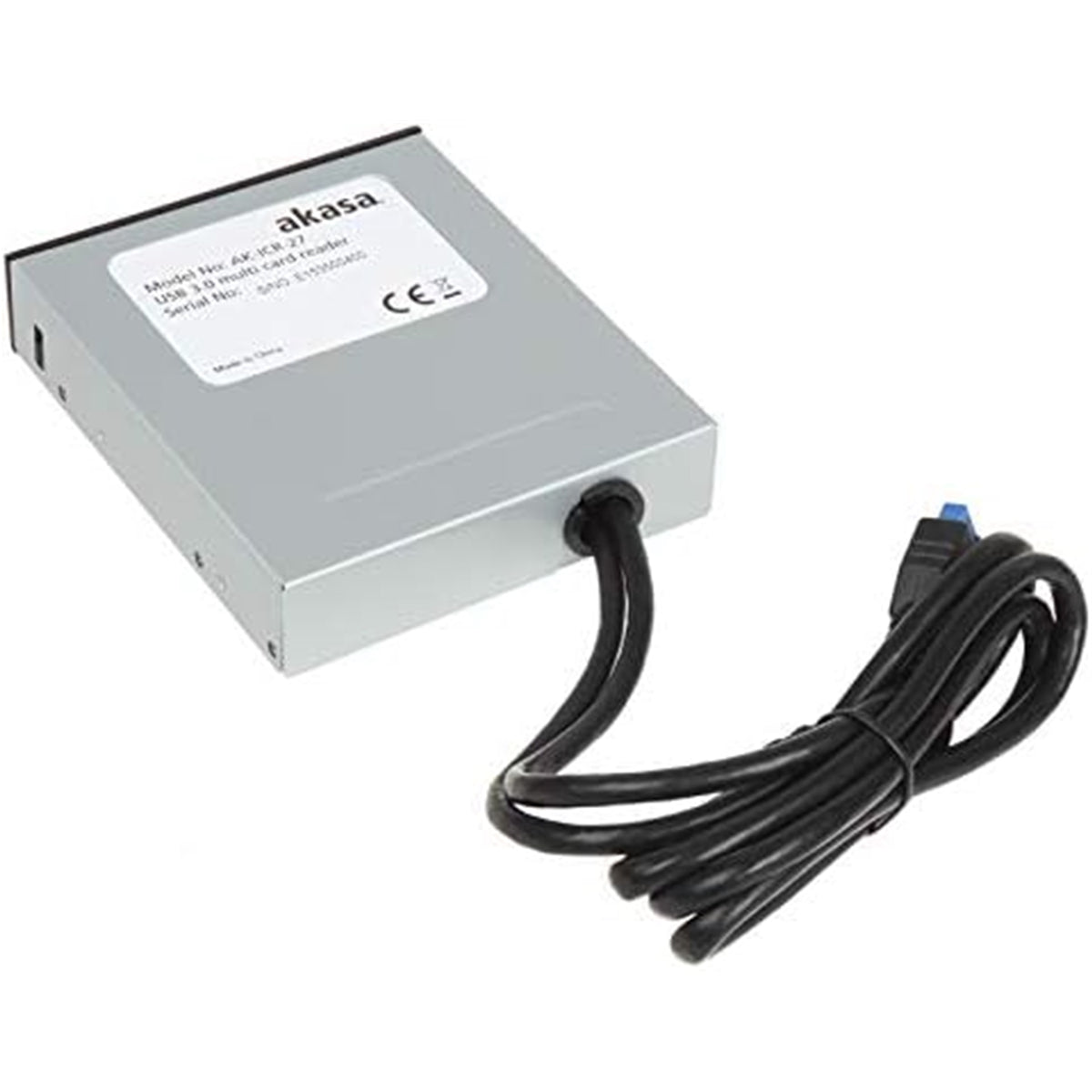Akasa AK-ICR-27 | Internal multi card reader | USB 3.0 UHS-II | 3.5-inch bay