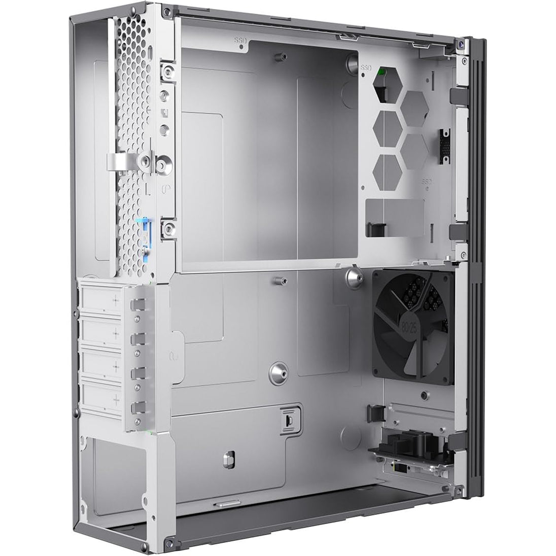 CiT S8i-AC | Micro-ATX PC case | 8.3-litre SFF | Black