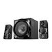 Genius SW-2.1 1850BT | 2.1 speaker system | 50W RMS Bluetooth 5.3 | Black