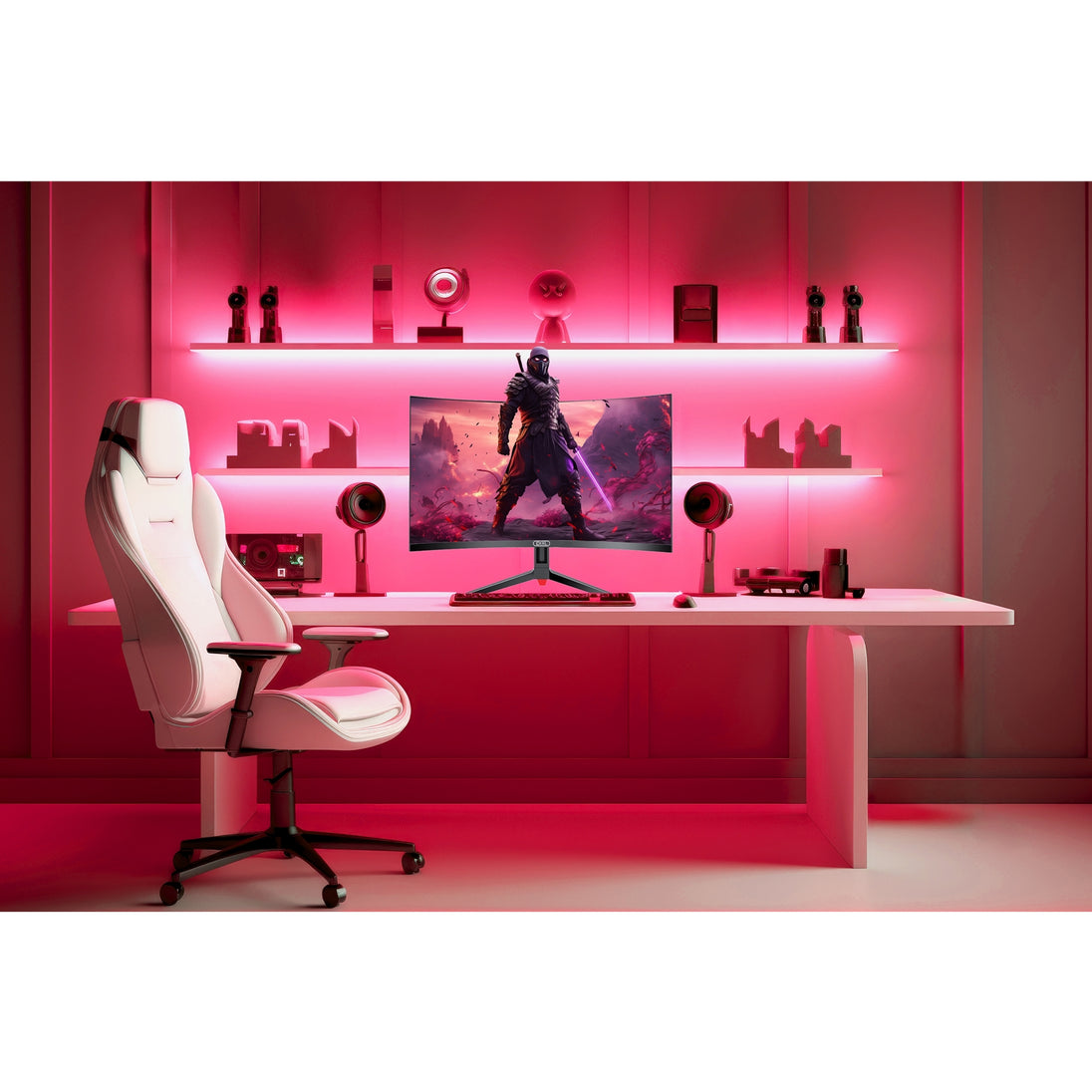piXL CM32GF5 | 32-inch curved gaming monitor | Full HD 165Hz | Black