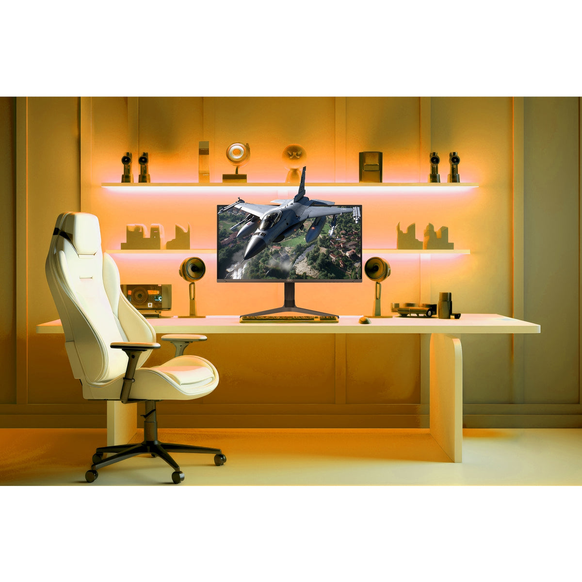 piXL CM32G7 | 32-inch 4K gaming monitor | 144Hz IPS | Black