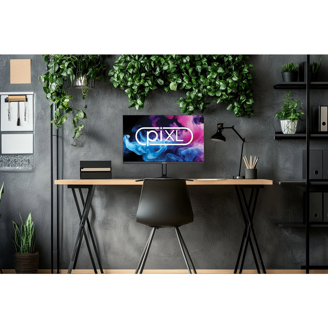 piXL PX24IDHFP | 24-inch IPS monitor | 1920 x 1200 at 75Hz | Black