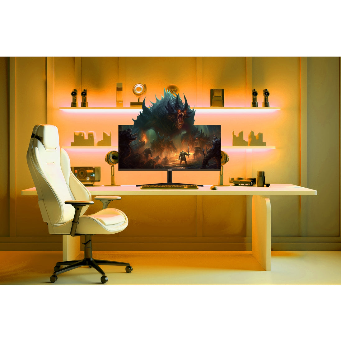 piXL CM34G3 | 34-inch gaming monitor | UWQHD 165Hz IPS | Black