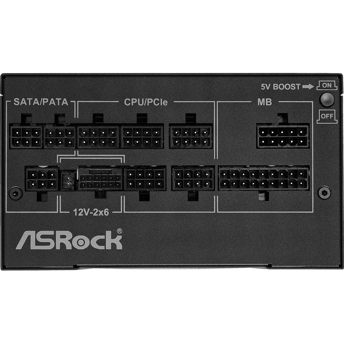 ASRock Phantom Gaming PG-850G | 850W ATX PSU | 80 Plus Gold | Black