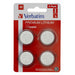 Verbatim CR2450 | Lithium coin cell battery | 3V | 4 pack