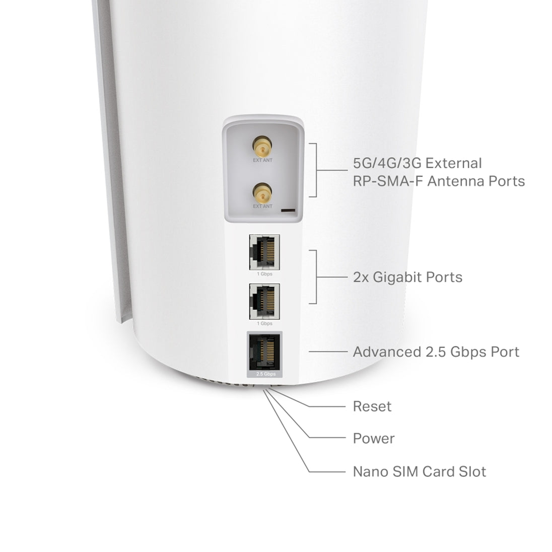 TP-Link Deco X50-5G | 5G mesh Wi-Fi 6 router | AX3000 | 1-pack