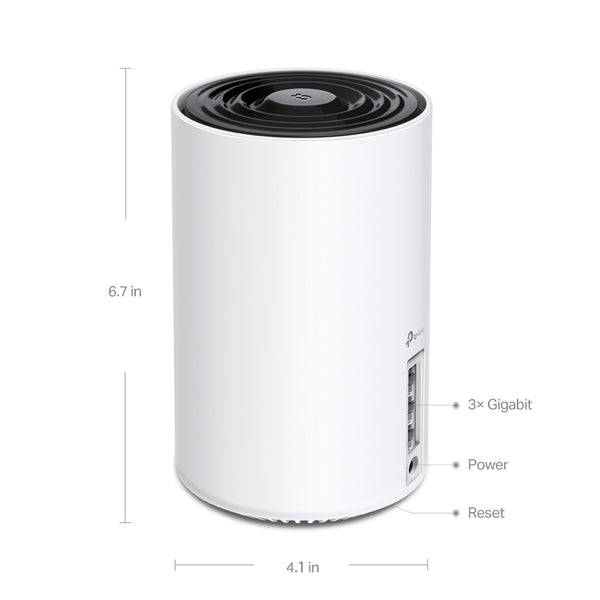 TP-Link Deco XE75 | Wi-Fi 6E mesh system | AXE5400 tri-band | 3-pack