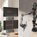 VonHaus Quad Monitor Mount | Four-screen desk stand | 13–32 inch screens | Black