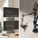 VonHaus Quad Monitor Mount | Four-screen desk stand | 13–32 inch screens | Black