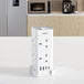VonHaus Tower Extension Lead | 8 sockets and 4 USB ports | 2 m | White