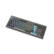 Ducky Cushion 98 | Mechanical keyboard | UK ISO | Nickel | Silent Green switches