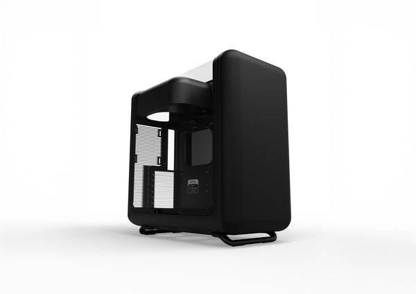 HYTE X50 | Mid-tower PC case | E-ATX to Mini-ITX | Pitch Black