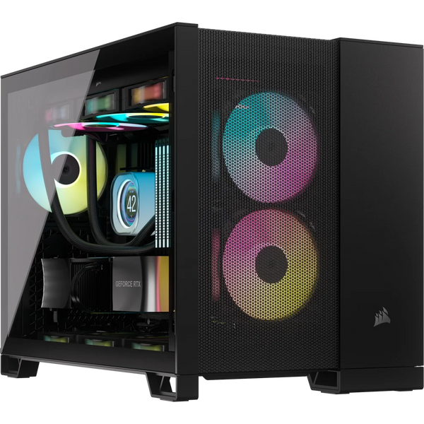 CORSAIR 2500D AIRFLOW | PC case | Dual chamber | Black