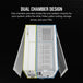 CORSAIR 2500X | Mid-tower PC case | Dual chamber | White
