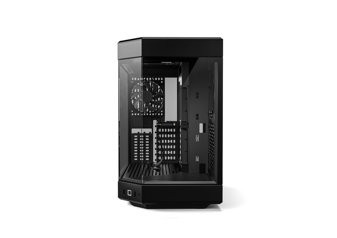HYTE Y60 | Mid tower PC case | E-ATX to Mini-ITX | Black