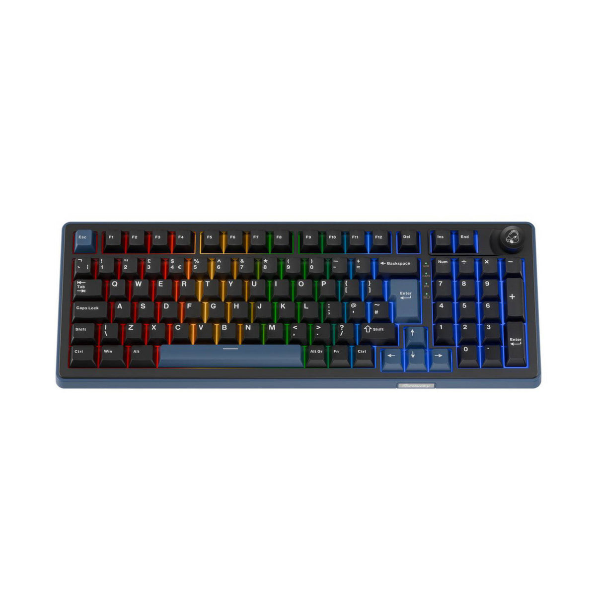 Ducky OK-M 98 | Mechanical keyboard | Tri-mode wireless | UK ISO