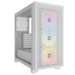 CORSAIR 3000D RGB AIRFLOW | Mid-tower PC case | Three AR120 RGB fans | White